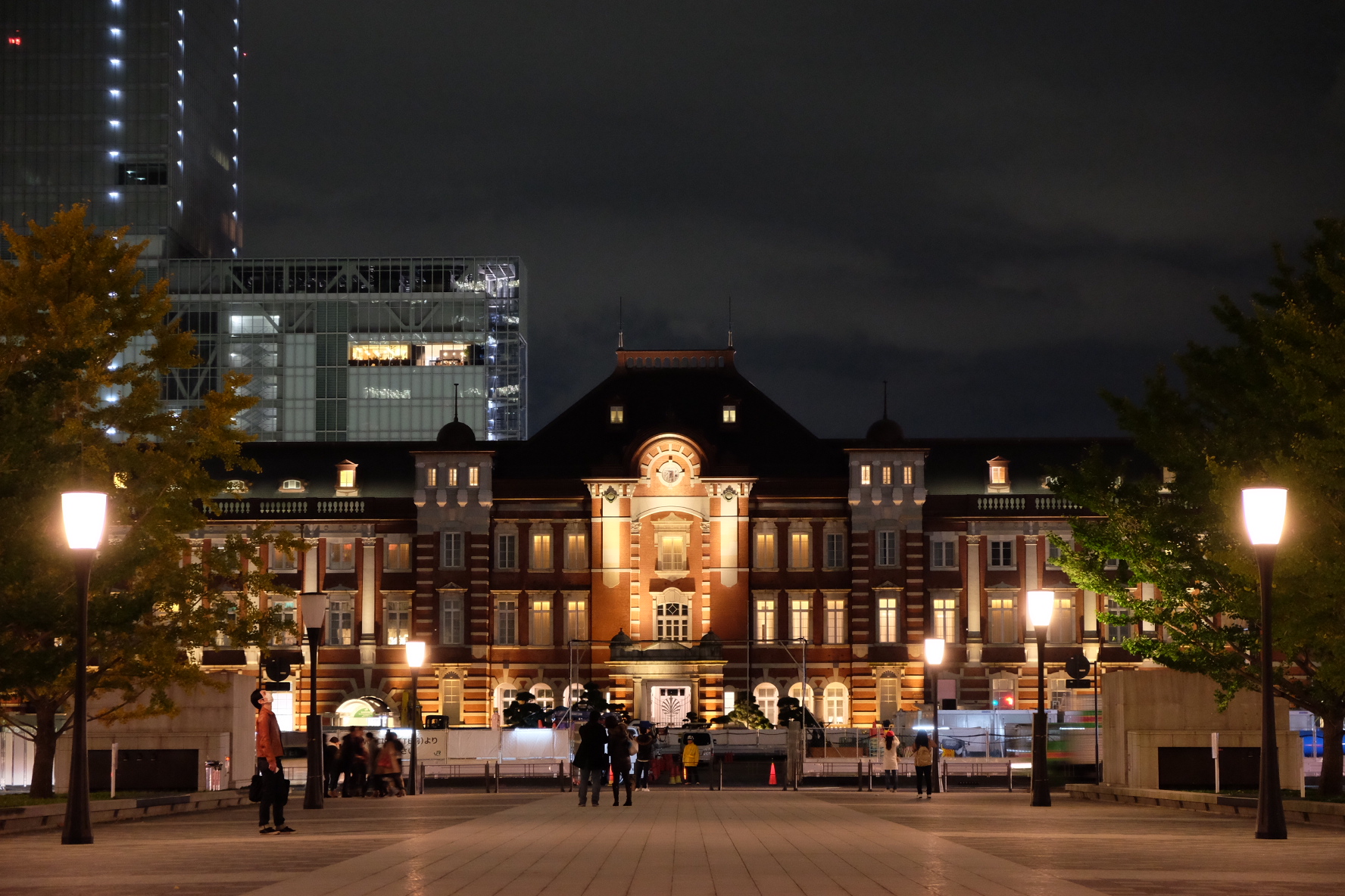 東京駅‗ライトアップ