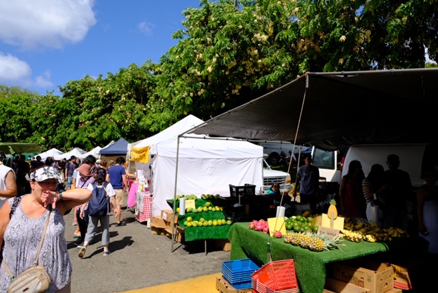 ハワイ：ファーマーズマーケット